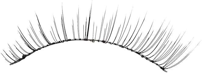 Kiss Looks So Natural, False Eyelashes, 'Sultry', 12 mm, Includes 5 Pairs Of Lashes, Contact Lens Friendly, Easy to Apply, Reusable Strip Lashes, Glue-On - Image 4