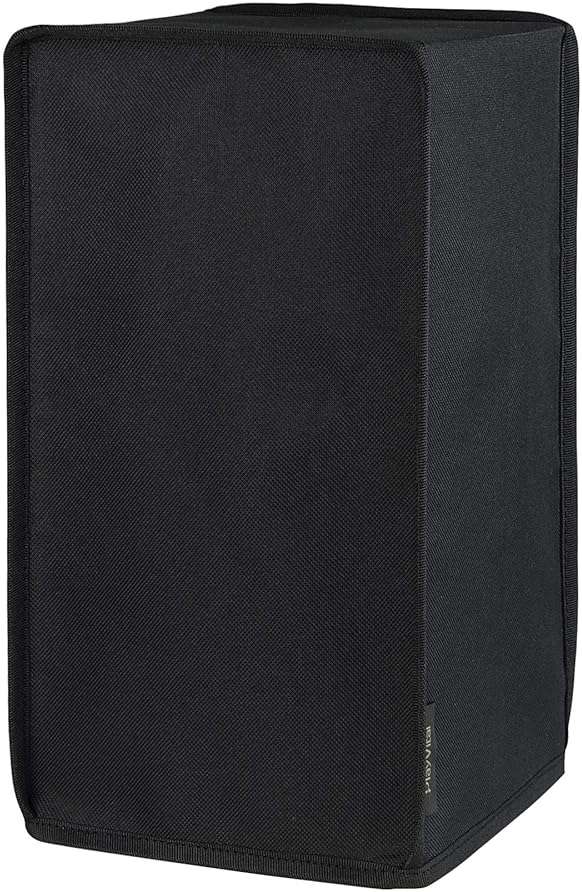 PlayVital Black Nylon Dust Cover for Xbox Series X Console, Soft Neat Lining Dust Guard, Anti Scratch Waterproof Cover Sleeve for Xbox Series X Console - Image 1