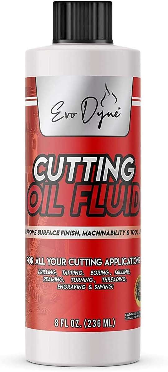 Cutting Oil, Cutting Fluid 8-OZ, Made in The USA | Cutting Oil for Drilling, Tapping, Milling | Professional Grade Fluid - Safe on Metal & Glass by Evo Dyne - Image 2