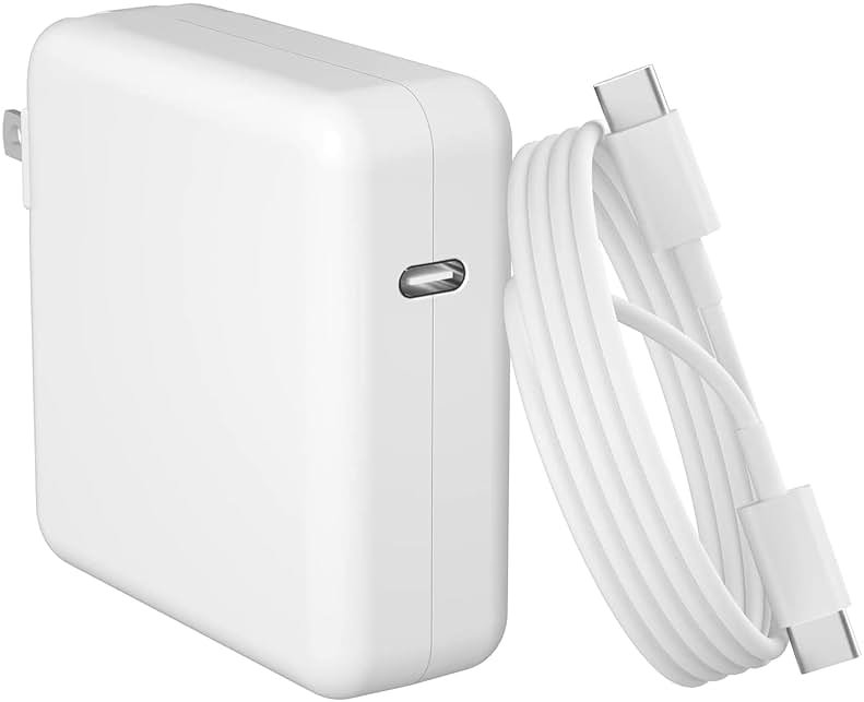 Mac Book Pro Charger - 96W USB C Charger Fast Charger for USB C Port MacBook pro & MacBook Air, ipad Pro, Samsung Galaxy and All Type C Device, 6.6 ft USBC Cable Included - Product Image