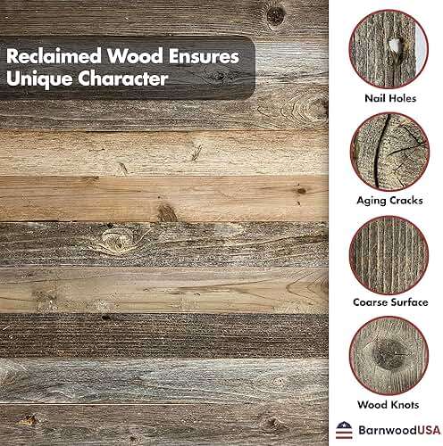 BARNWOODUSA Small Wooden Planter Box – Rustic 1-Pack Wood Window Planter Box Set for Centerpieces & Storage – Durable Wooden Boxes for Decor - Perfect Toilet Basket for Bathroom Organizer - Image 5