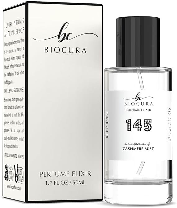 BIOCURA BC Perfume 145 Inspired by Karan Cashmere Mist For Women Replica Fragrance Dupes Eau de Parfum Spray Bottle 1.7 Fl Oz/50ml-X1 - Product Image