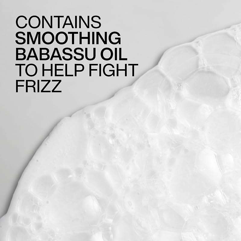 Redken Frizz Dismiss Conditioner - Frizz Control for All Hair Types, Moisturizes & Smoothes, Enhances Shine, With Babassu Oil - Image 6