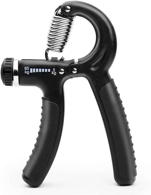 Exology Fitness 5-60 kg Grip Strengthener Exerciser – Adjustable Hand Grips Strengthener with Stainless Steel Spring for Strong Wrists, Fingers, Forearm, Hands - Image 1