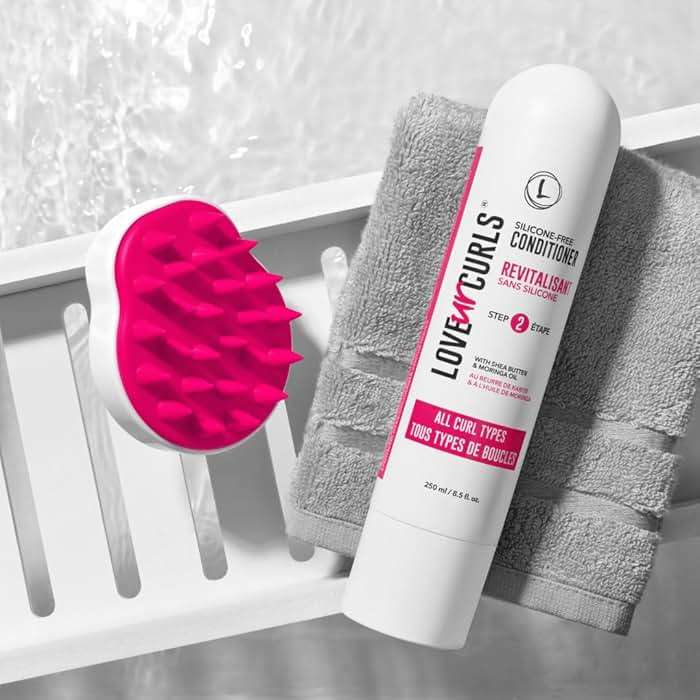 Love Ur Curls - Hydrating and Detangling Conditioner for Curly, Wavy, Kinky-Coily Hair 8.5oz (or 250ml) - Silicone Free for Moisturizing, Soft, Smooth Curls - Image 5