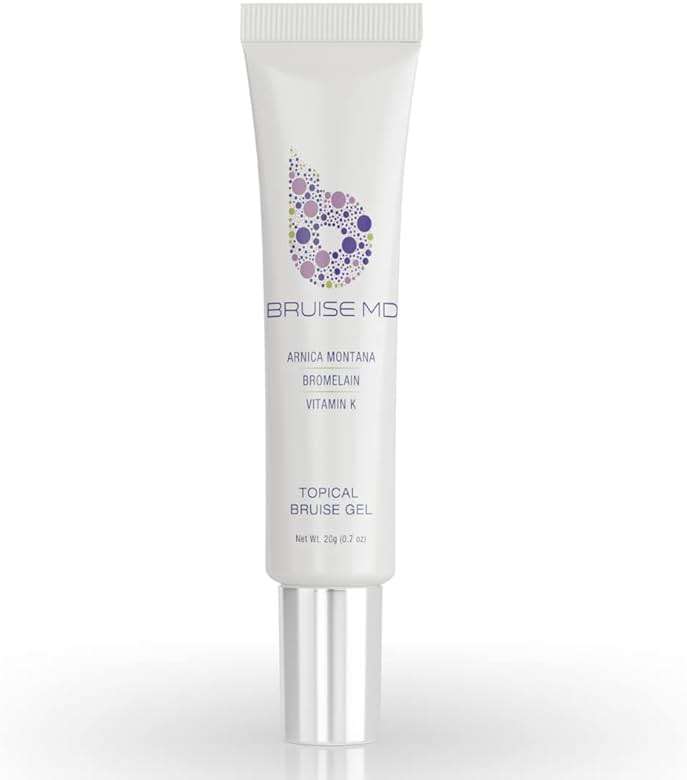 BruiseMD Topical Gel for Bruising and Swelling, 20% Arnica, Bromelain, 2% Vitamin K, 20g (0.7 fl oz) – Advanced Concentrated Bruise Treatment Formula - Image 1