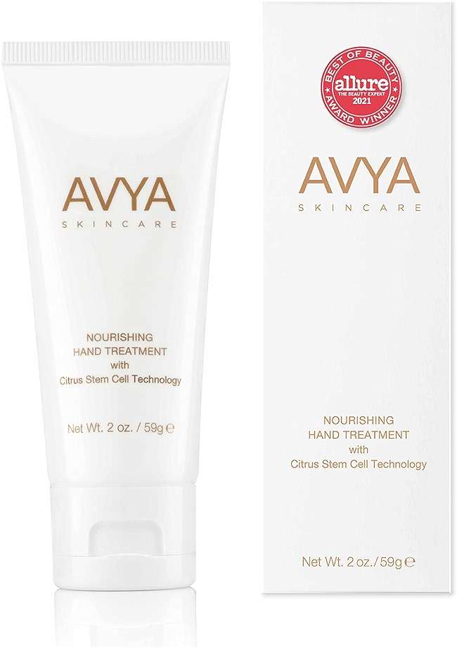 AVYA Hydrating Hand Lotion for Dry Skin – Nourishing Hand Healing Treatment for Dry and Ashy Skin/Hyaluronic Acid and Citrus Stem Cell Technology/Advanced Ayurvedic Skincare (2oz) - Image 2