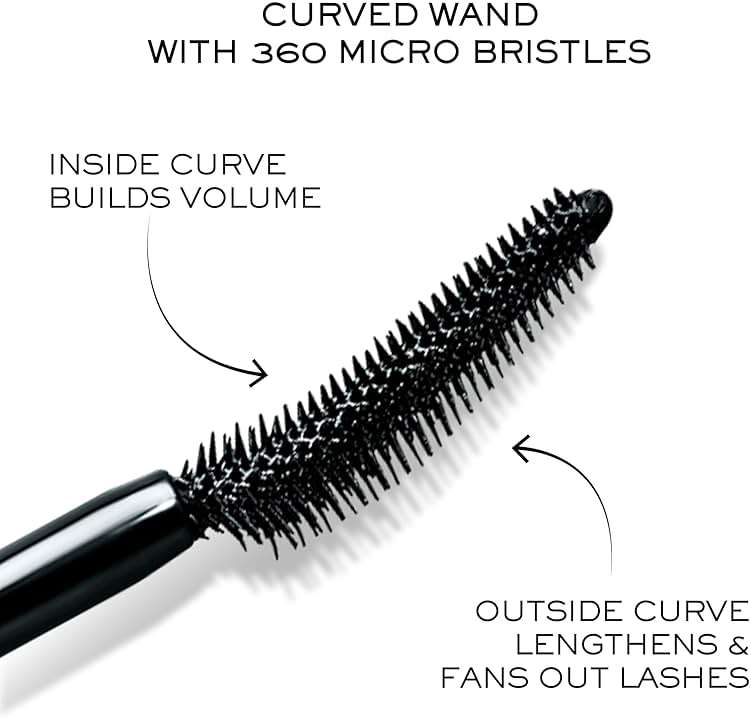 Lancôme Lash Idôle Lash-Lifting & Volumizing Mascara - Black Mascara for Instant Volume, Length & Lift - Smudge Proof & Up To 24H Wear - Black - Image 4