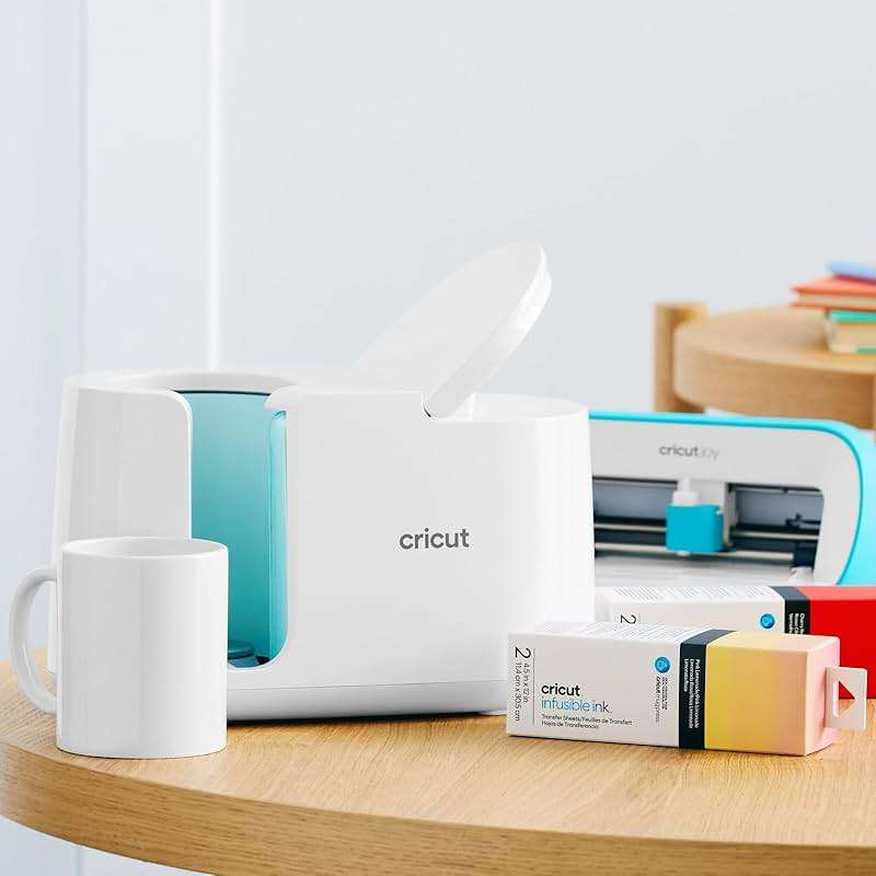 Cricut Mug Press Ceramic Mug Blank 15oz 2/Pkg-White - Image 3