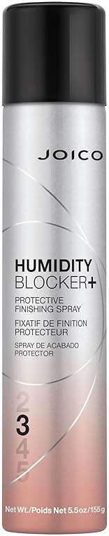 Joico Humidity Blocker+ Protective Finishing Spray | For Most Hair Types | Protect Against Heat, Humidity, & Pollution | Boost Shine | Eliminate Static | Reduce Frizz | Paraben & Sulfate Free - Image 1