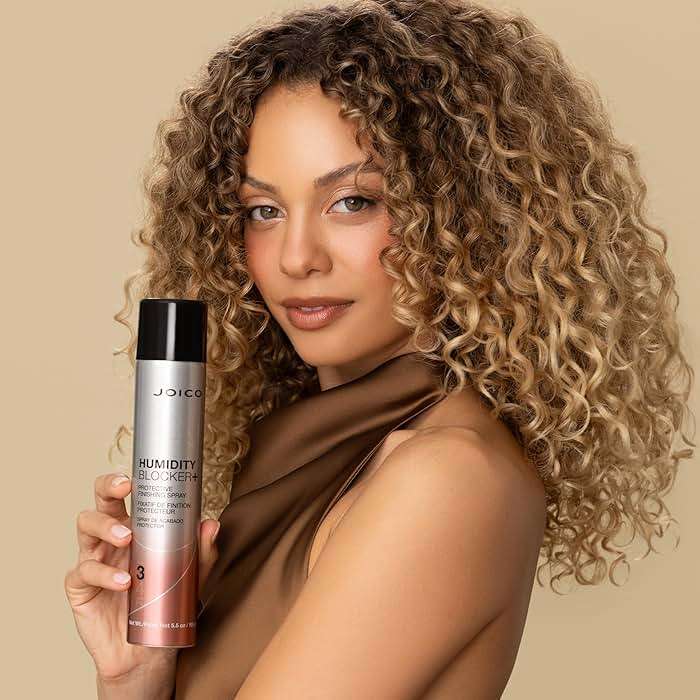 Joico Humidity Blocker+ Protective Finishing Spray | For Most Hair Types | Protect Against Heat, Humidity, & Pollution | Boost Shine | Eliminate Static | Reduce Frizz | Paraben & Sulfate Free - Image 5