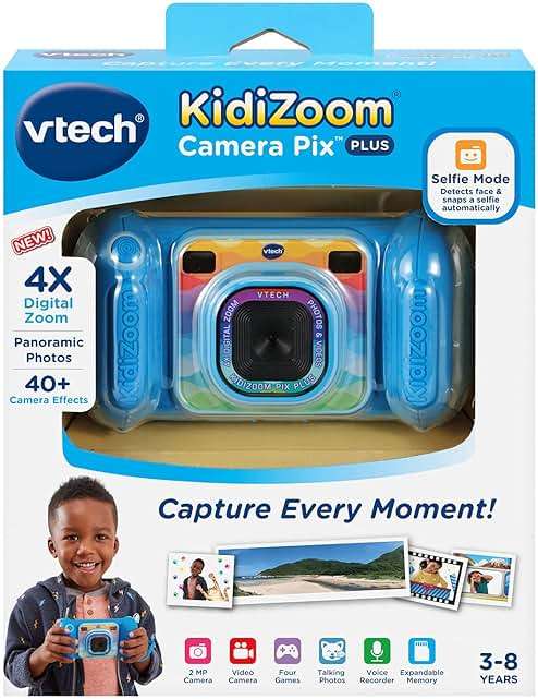 VTech KidiZoom Camera Pix Plus, Blue - Image 7