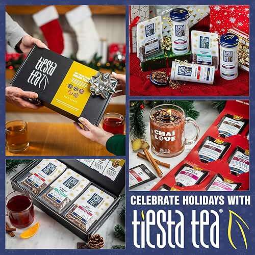 Tiesta Tea - Top 8 Favorites Sampler Set, Loose Leaf, Up to 80 Cups, High to No Caffeine, Hot & Iced, Tea Variety Pack with Green, Herbal, & Black, 8 Sample Pouches - Image 9