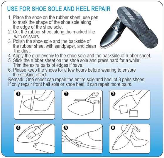 Unikstep, Rubber Sheet, 21.5"x14.5", Thick 0.08", for Shoe Sole Heel Repair, Furniture Pad, Vibration Reduce, DIY Gasket Seal Pad, Floor Anti Slip Cushion (Black Color V Pattern) - Image 5