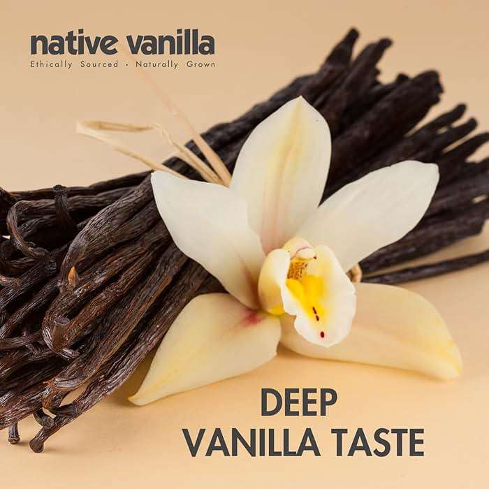 Vanilla Bean Paste - Native Vanilla - All Natural Pure Vanilla Bean Paste - Made with Organic Agave Syrup - For Cooking, Baking & Desserts - 100% Vegan & Kosher - Non-GMO & Gluten-Free - 4 oz - Image 3