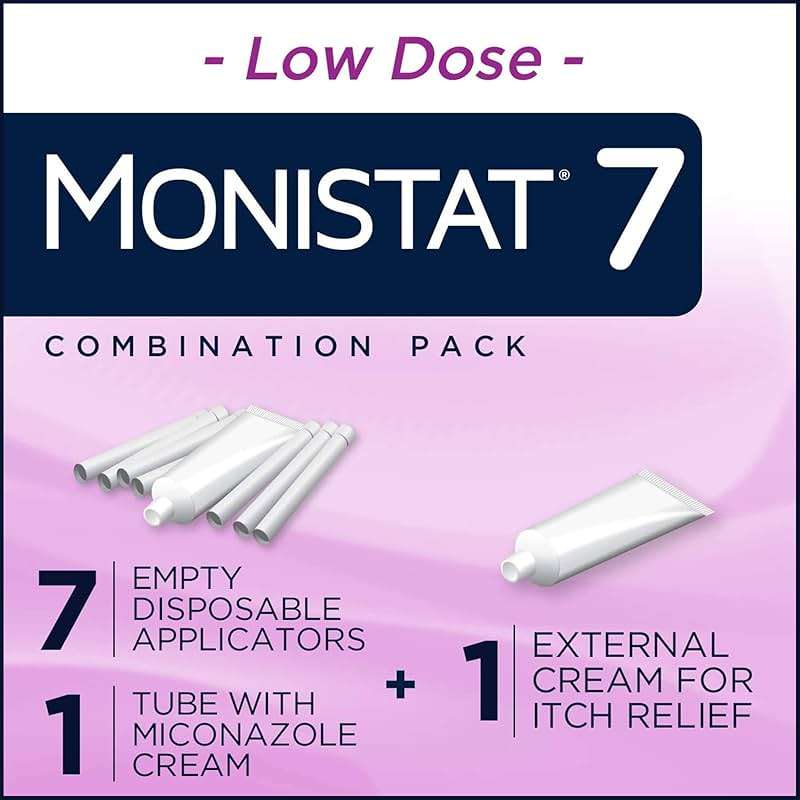 Monistat 7 Day Yeast Infection Treatment for Women, 7 Miconazole Cream Applications with Disposable Applicators + 10 fl oz Boric Acid Feminine Cleanser - Image 4
