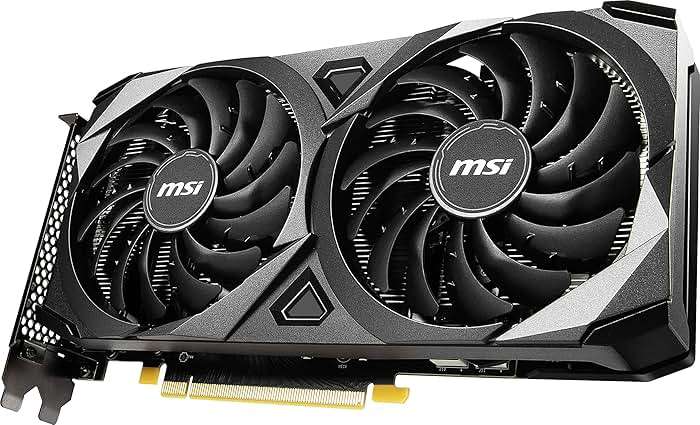 MSI GeForce RTX 3060 Ventus 2X 12G OC, Gaming Graphics Card - NVIDIA RTX 3060, 12GB GDDR6 Memory, 192-bit, 15 Gbps - Image 3