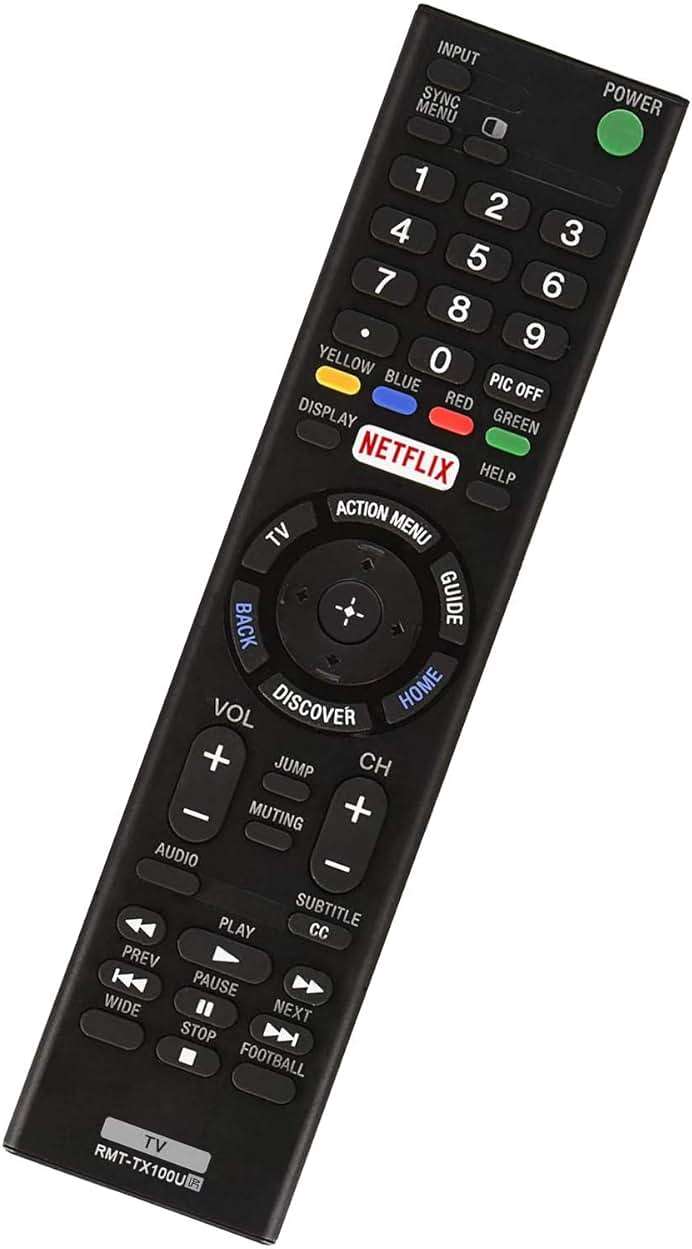 RMT-TX100U Universal Remote Control for Sony-TV-Remote All Sony LCD LED HDTV Smart bravia TVs - No Setup Needed - Image 1