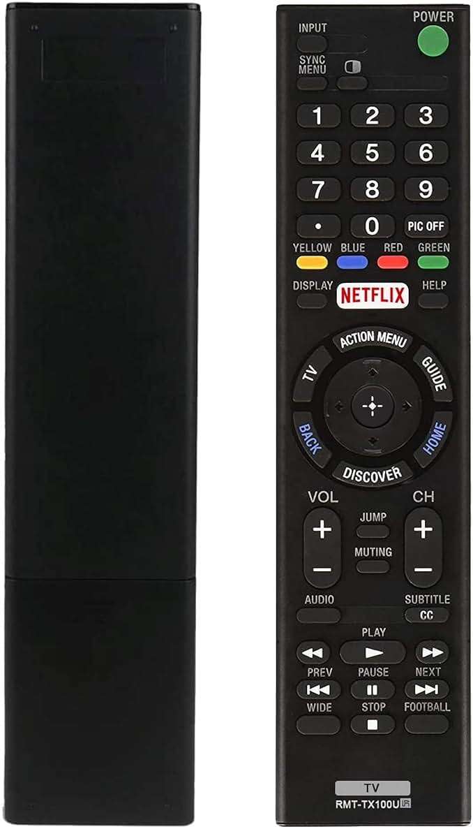 RMT-TX100U Universal Remote Control for Sony-TV-Remote All Sony LCD LED HDTV Smart bravia TVs - No Setup Needed - Image 2