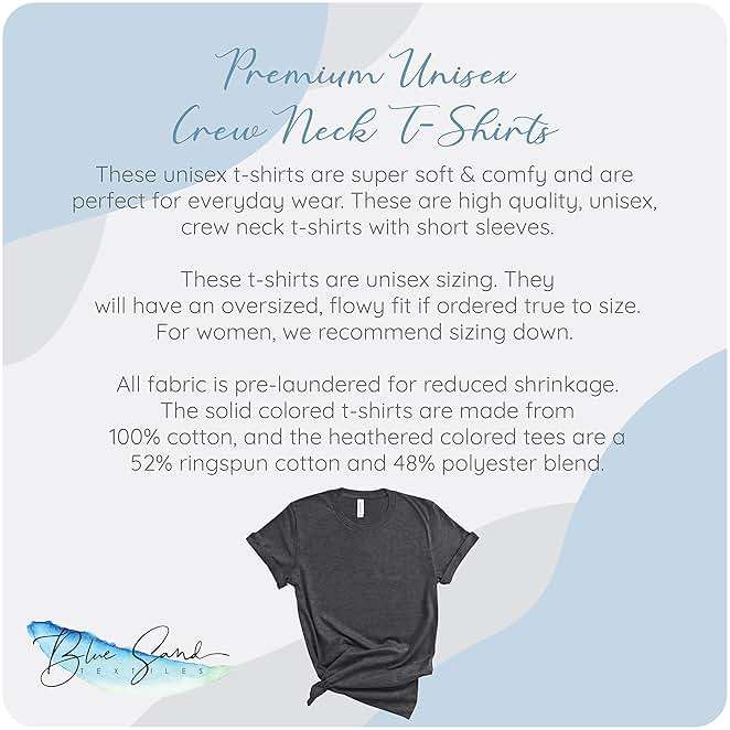 Blue Sand Textiles Bridesmaid Shirt – Bachelorette Party Shirts – Soft Modern Fit Unisex Tee for Wedding Events. - Image 5