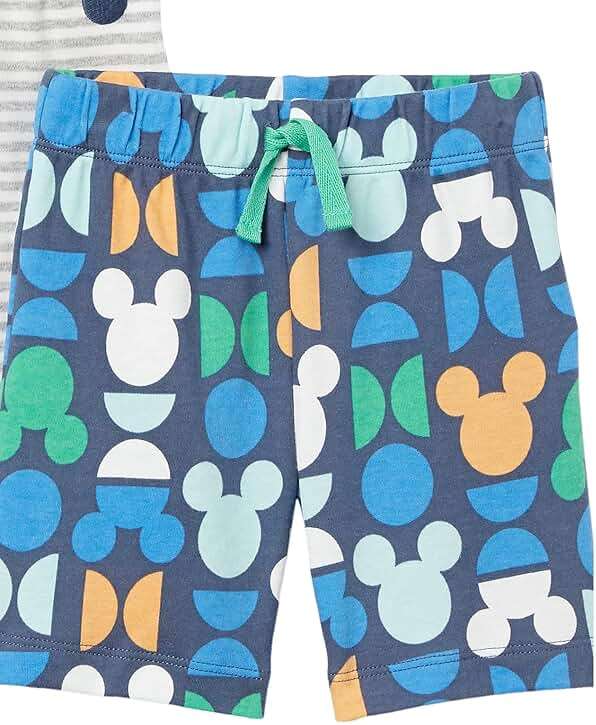 Amazon Essentials Disney | Marvel | Star Wars Baby Boys' Shorts, Multipacks - Image 2