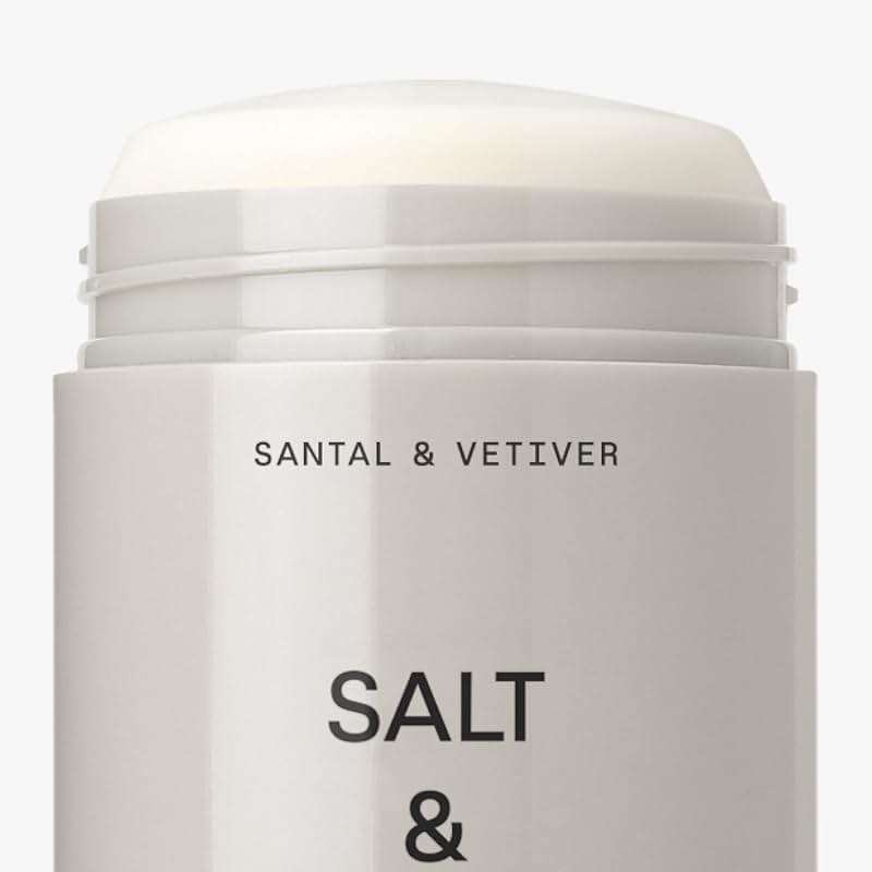 Salt & Stone Aluminum Free Deodorant | Extra Strength 48 Hour Protection for Women & Men | Made with Seaweed Extracts, Niacinamide & Prebiotics | Santal & Vetiver - Image 7