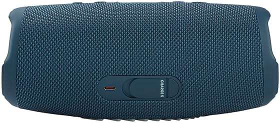 JBL CHARGE 5 - Portable Waterproof (IP67) Bluetooth Speaker with Powerbank USB Charge out, 20 hours playtime, JBL Partyboost (Blue) - Image 9
