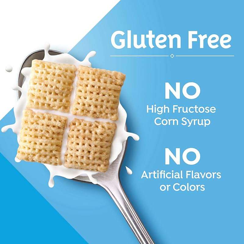 Rice Chex Gluten Free Breakfast Cereal, Homemade Chex Mix Ingredient, Family Size, 18 oz - Image 7