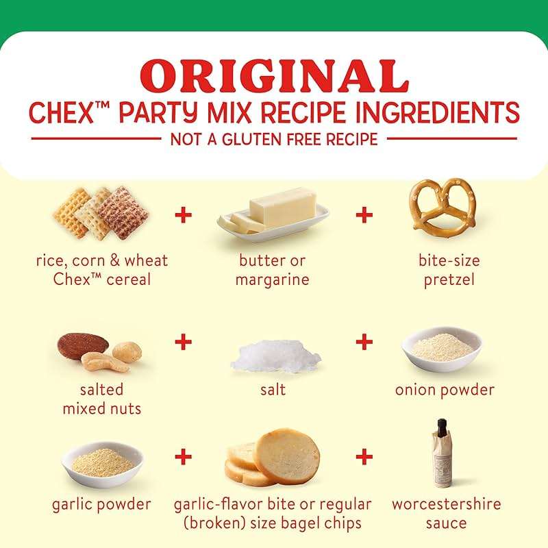 Rice Chex Gluten Free Breakfast Cereal, Homemade Chex Mix Ingredient, Family Size, 18 oz - Image 9