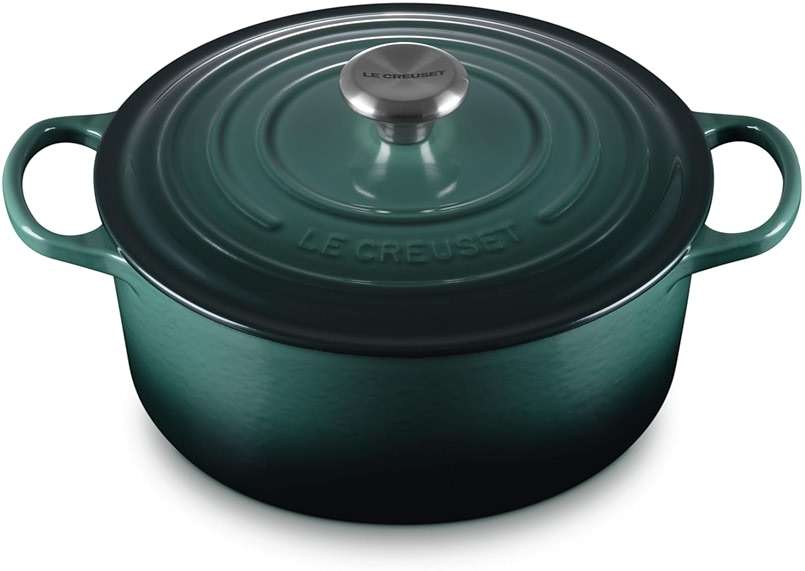 Le Creuset Enameled Cast Iron Signature Cookware Set, 5 pc, Artichaut - Image 3