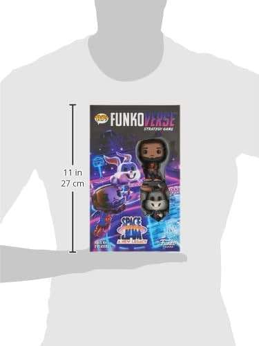 Funko POP Funkoverse: Space Jam 2: A New Legacy 100 2-Pack, Lebron James and Bugs Bunny (Styles May Vary) - Image 2