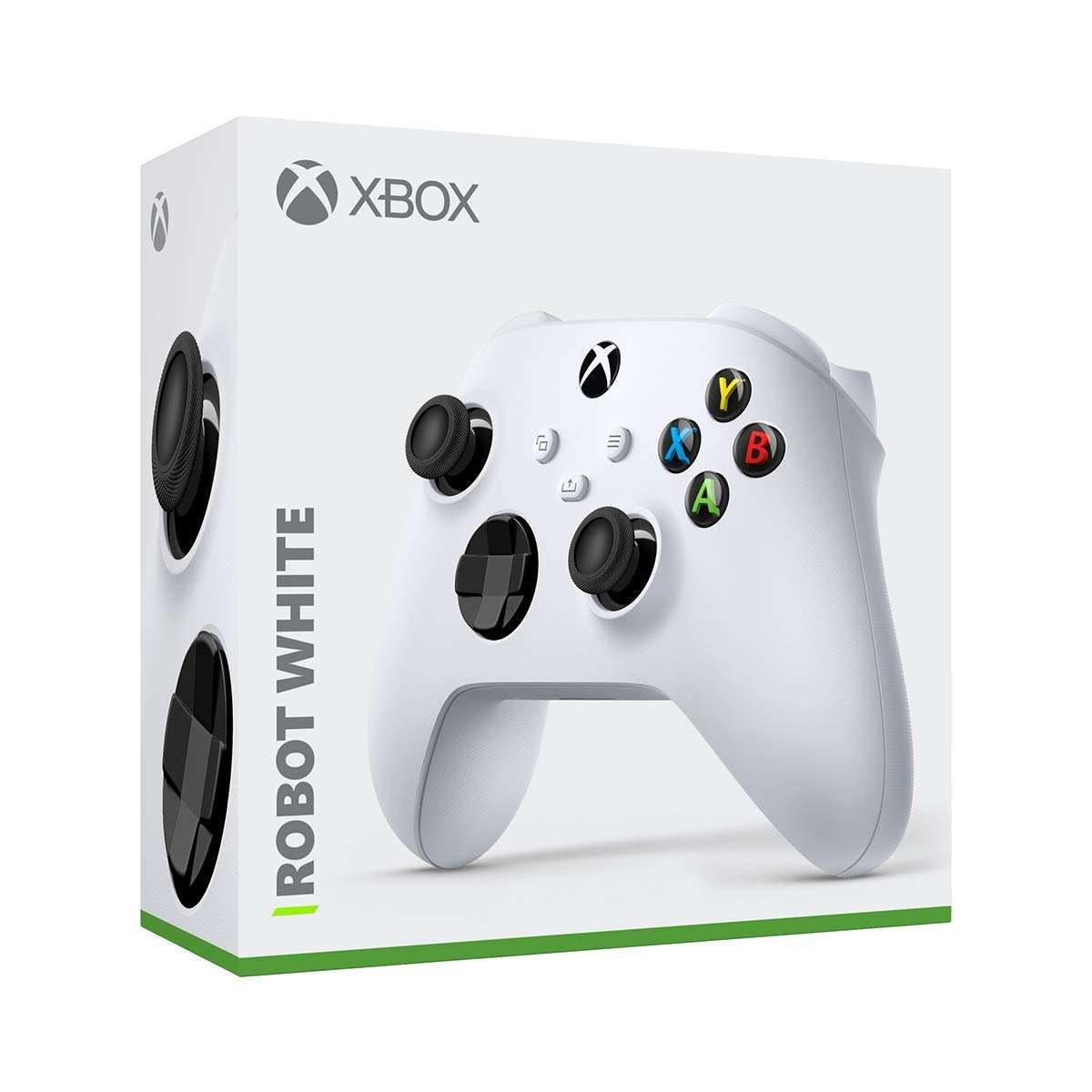 Microsoft Xbox Series S or X Wireless Controller Robot White plus VGSION battery - Image 1