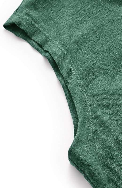 SweatyRocks Women's Workout Tank Tops Sleeveless Running Athletic Hoodie Sports Gym Exercise Tops Dance Clothes - Image 4