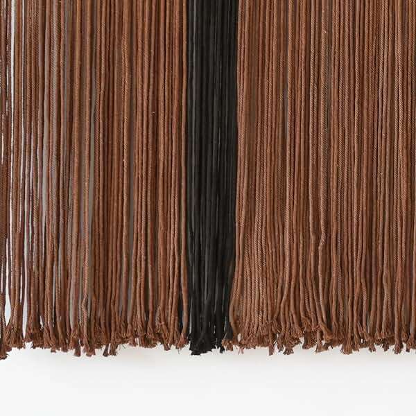 Macrame Wall Hanging Large Dip Dye Tapestry Fiber Wall Art Boho Bedroom Décor 57''W*35''L - Image 7