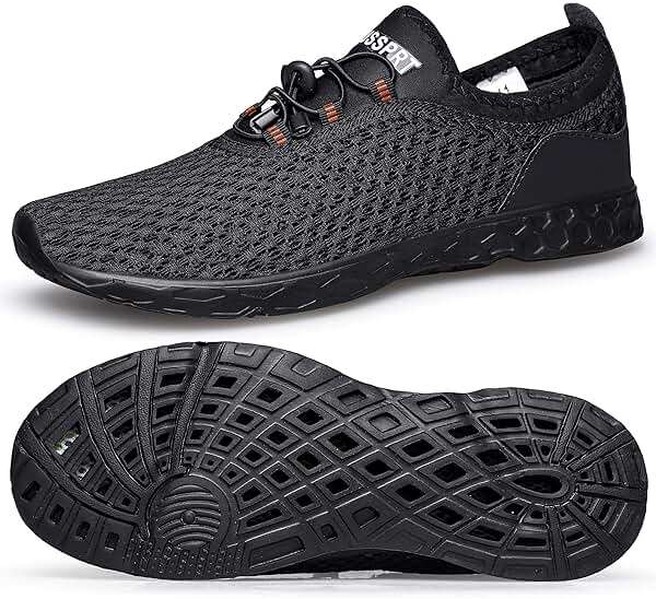DOUSSPRT Men's Water Shoes Quick Drying Sports Aqua Shoes - Image 1