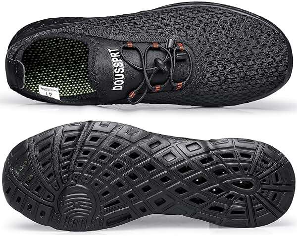 DOUSSPRT Men's Water Shoes Quick Drying Sports Aqua Shoes - Image 7