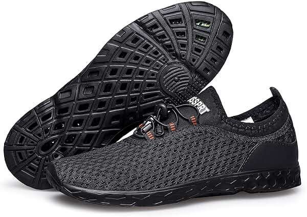 DOUSSPRT Men's Water Shoes Quick Drying Sports Aqua Shoes - Image 9