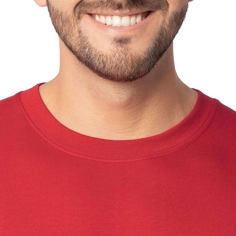 Fruit of the Loom Men's Eversoft Fleece Crewneck Sweatshirts, Moisture Wicking & Breathable, Sizes S-4x - Image 3