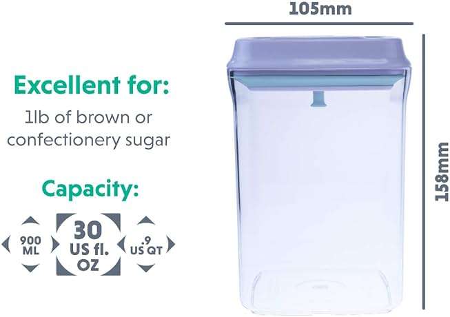 iChewie Bop Top | Airtight Meal Prep Containers with Lids | Food Storage Container Sets | Snack and Overnight Oats Fridge Organizer | Pantry and Kitchen Organization - Image 2