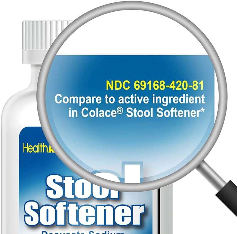 HealthA2Z® Stool Softener, Docusate Sodium 100mg, Red & White Capsules, Dependable & Stimulant-Free, Gentle Constipation Relief, 400 Counts - Image 2
