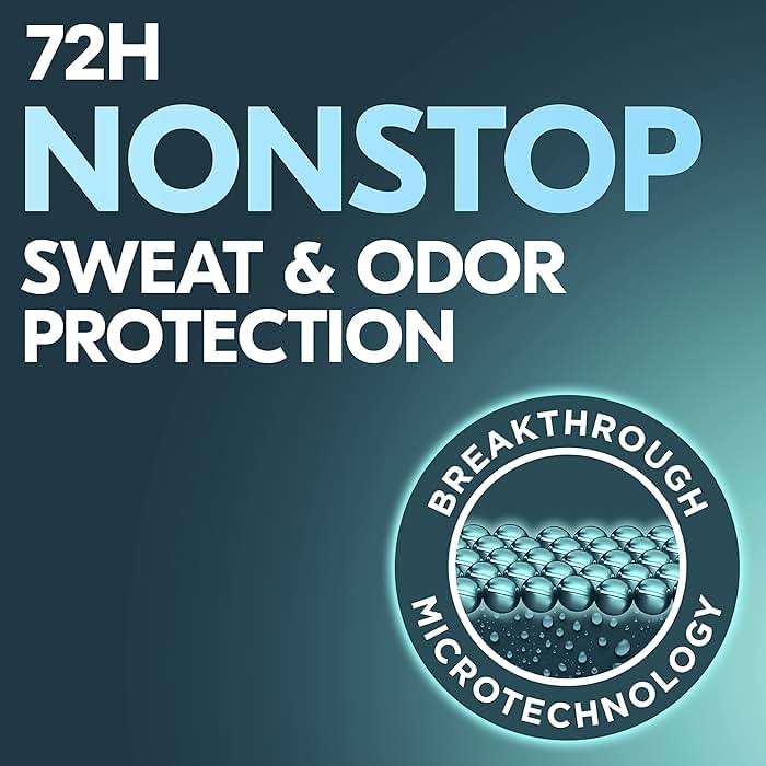 Degree Men Advanced Protection Antiperspirant Deodorant Cool Rush 4 count 72-Hour Sweat and Odor Protection Antiperspirant For Men With MotionSense Technology 2.7 oz - Image 10