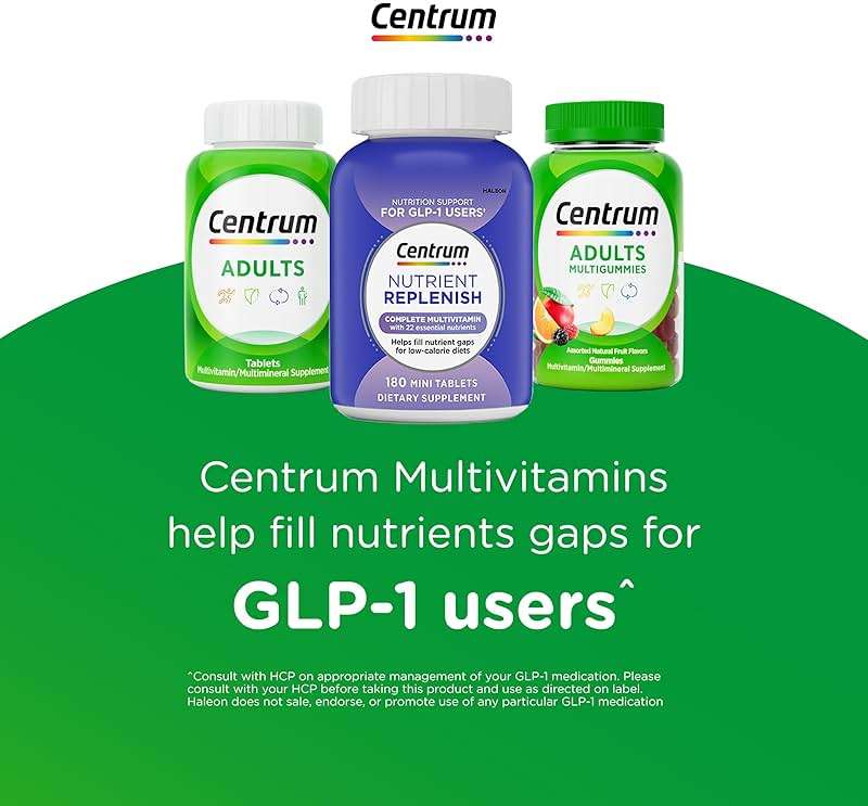 Centrum MultiGummies Gummy Multivitamin for Adults, Multivitamin/Multimineral Supplement with Vitamins D, B and E, Assorted Fruit Flavor - 180 Count - Image 3