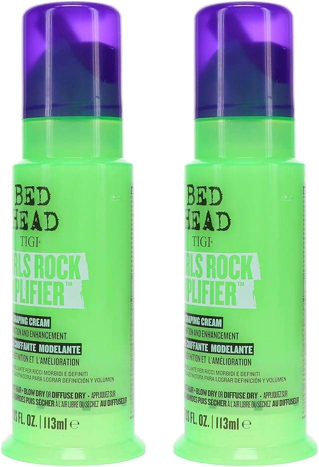 Bed Head by TIGI Curls Rock Amplifier Curly Hair Cream for Defined Curls 3.8 oz (Pack of 2) | for Defined Curls - Image 2