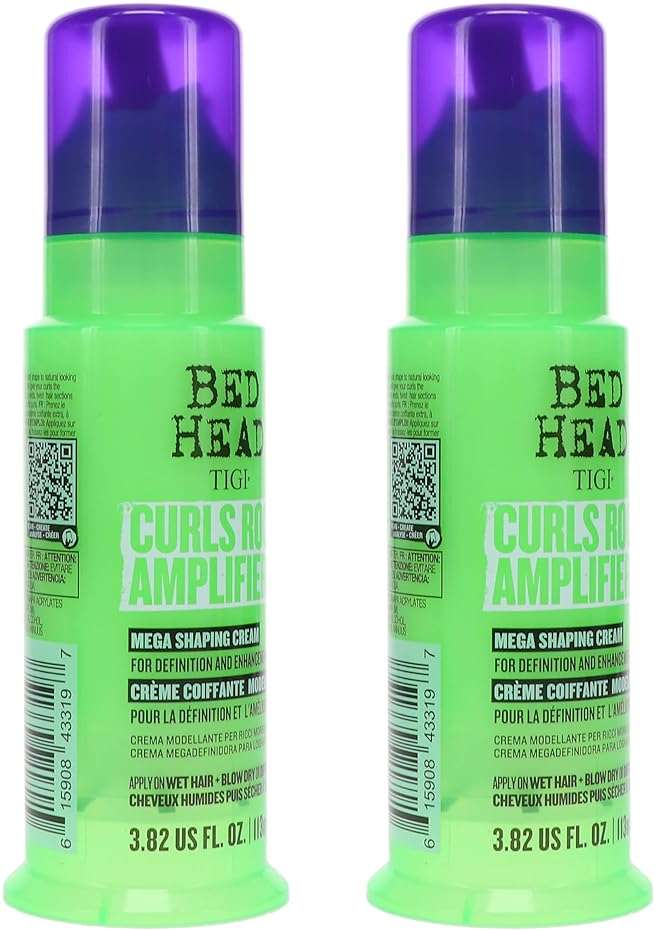 Bed Head by TIGI Curls Rock Amplifier Curly Hair Cream for Defined Curls 3.8 oz (Pack of 2) | for Defined Curls - Image 6
