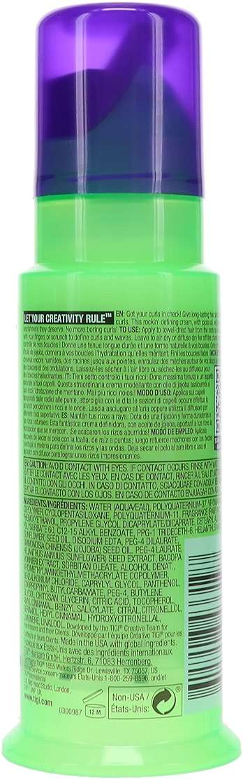 Bed Head by TIGI Curls Rock Amplifier Curly Hair Cream for Defined Curls 3.8 oz (Pack of 2) | for Defined Curls - Image 8
