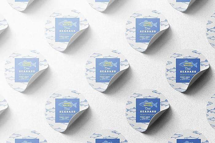 300 pcs Premium Custom Stickers Paper 2 inch Round Uncoated - Personalized Stickers for Businesses with Logo and Name. Birthday and Wedding Favors. Baby Pets Label Product Boxes - Image 7