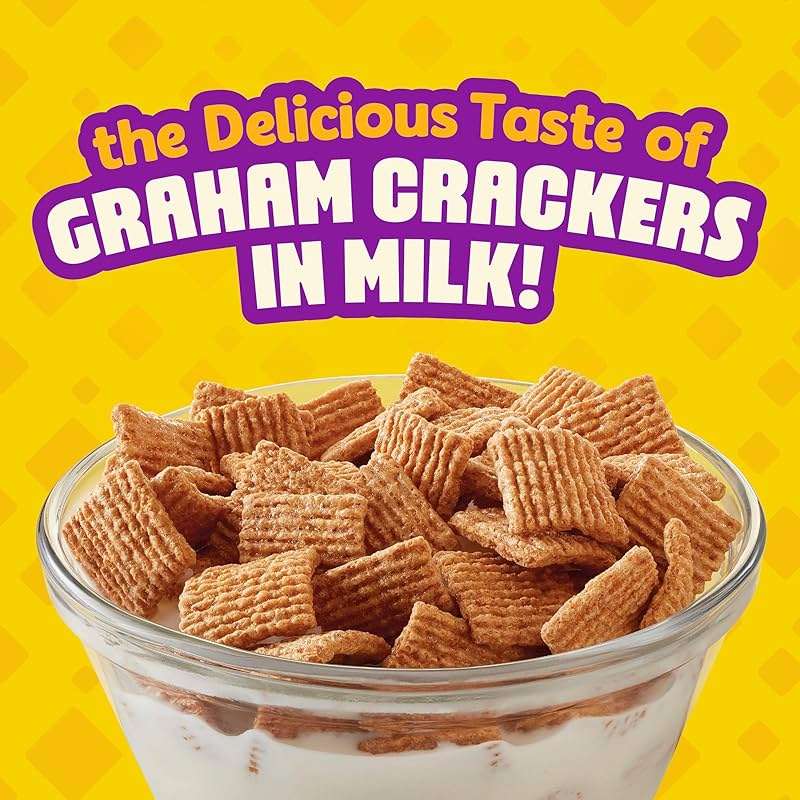 Golden Grahams Breakfast Cereal, Graham Cracker Taste, Made with Whole Grain, Family Size, 18.9 oz - Image 4