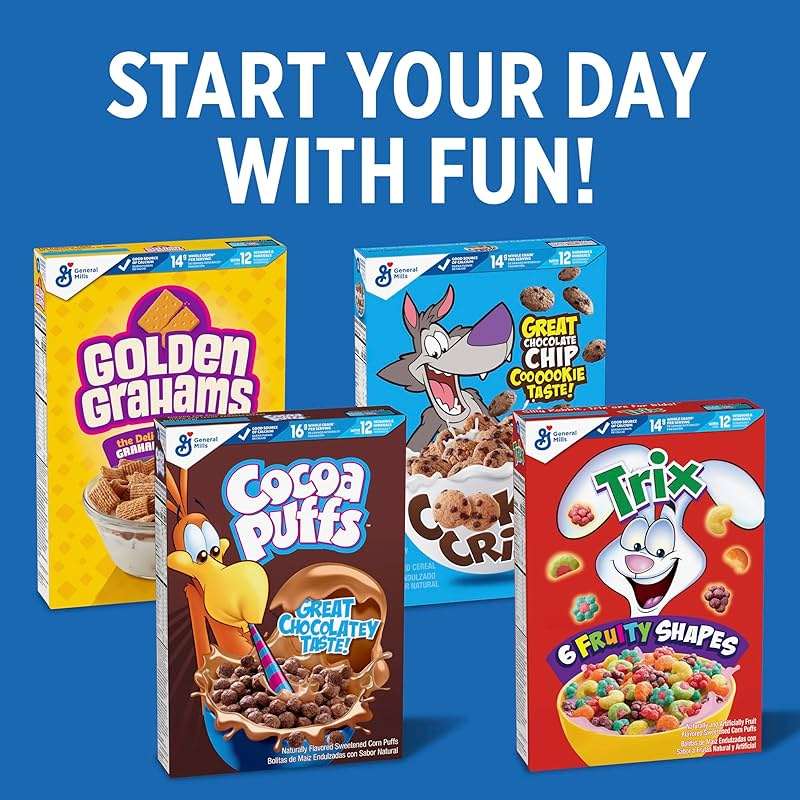 Golden Grahams Breakfast Cereal, Graham Cracker Taste, Made with Whole Grain, Family Size, 18.9 oz - Image 10