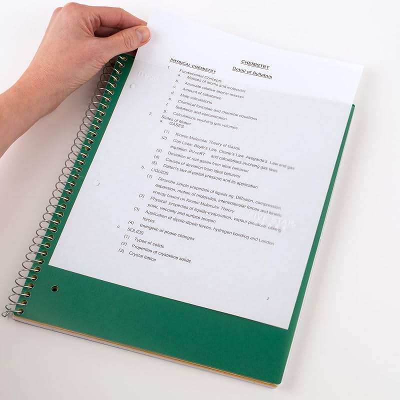 Five Star Spiral Notebook + Study App, 6 Pack, 1 Subject, College Ruled, 8-1/2" x 11", 100 Sheets, Fights Ink Bleed, Customizable Water Resistant Cover, Assorted Colors (820045-ECM) - Image 6