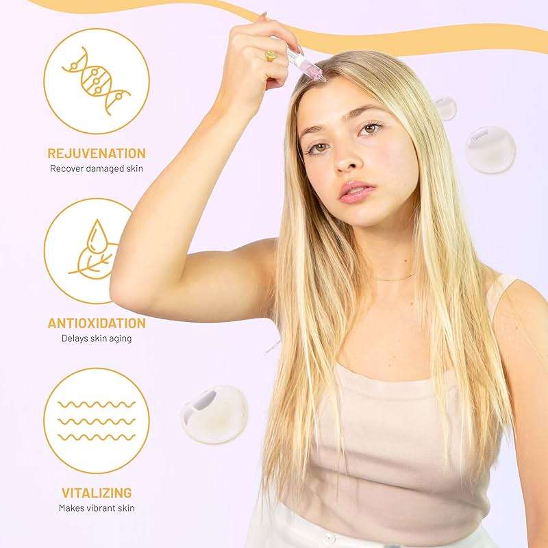 BRÜUN SD - Control Salmon DNA Ampoule - Micro Needling Korean Serum Booster for Face and Body to Use with and without Derma Pen Microneedling Skin Care Serum 1.18 fl.oz - Image 4
